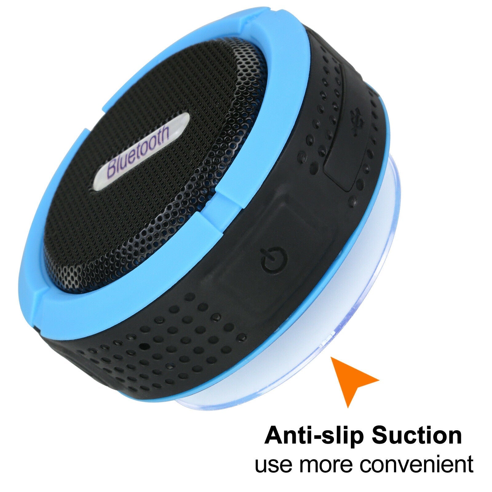 Portable Waterproof Wireless Mini Bluetooth Music Speaker (Black) 8