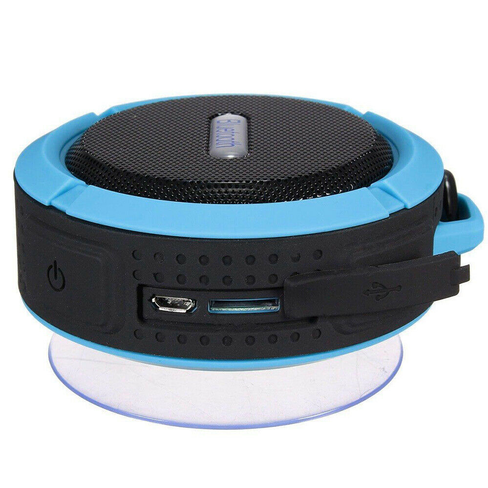 Portable Waterproof Wireless Mini Bluetooth Music Speaker (Black) 11