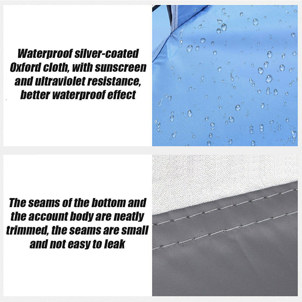 Waterproof Automatic Camping Tent 3-5 Person Come with Moisture Proof Pad(Green) 6