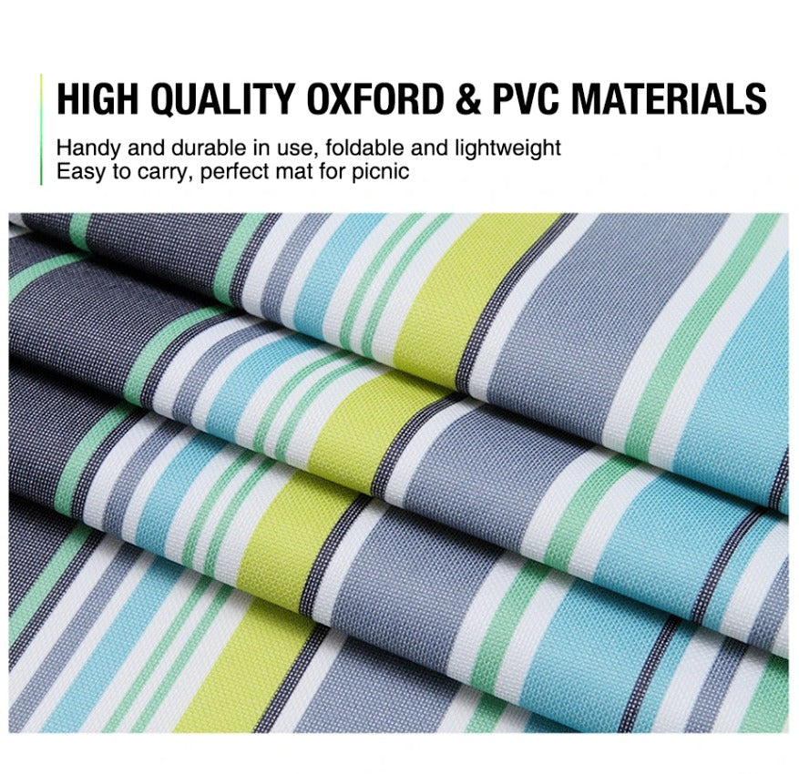 Large Waterproof Thickened Moisture-Proof Outdoor Camping Picnic Mat (Red) 5