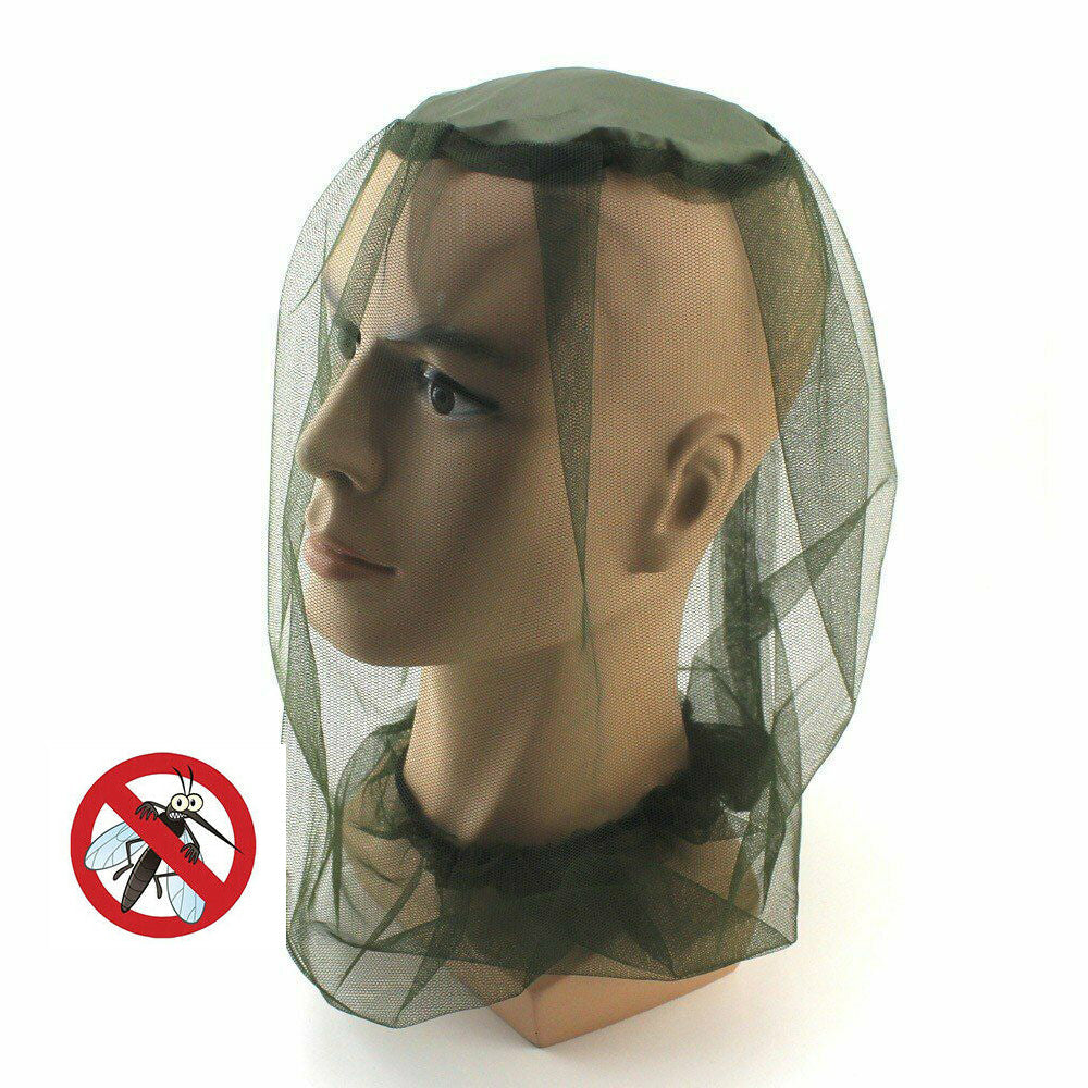 5Pcs Outdoor Head Face Protector Hat Cap For Bee Insect Mosquito Net Mesh Headgear 5