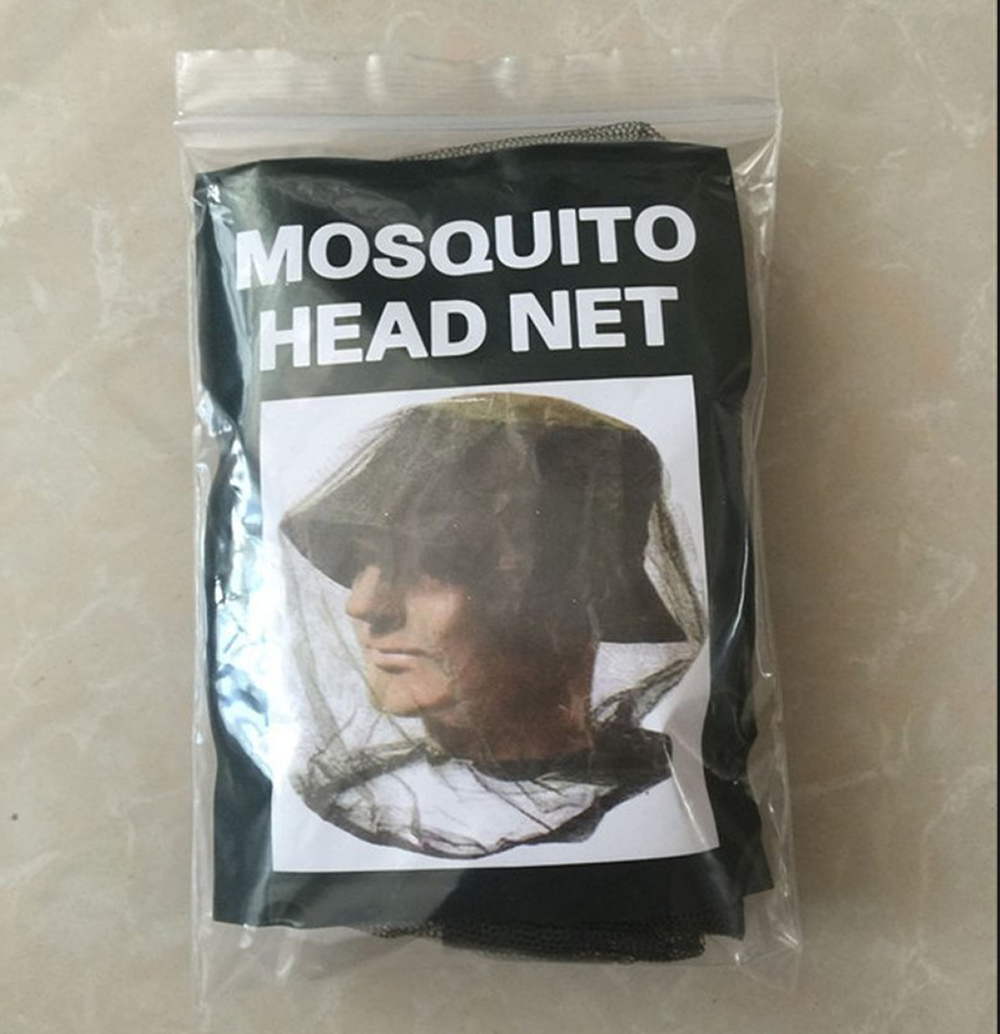 5Pcs Outdoor Head Face Protector Hat Cap For Bee Insect Mosquito Net Mesh Headgear 8