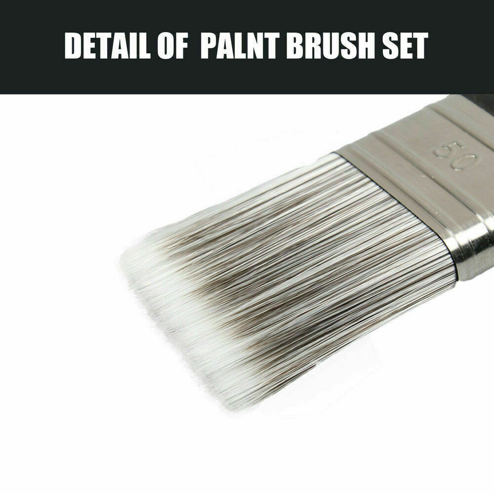 5Pc Paint Brushes Set Artist Acrylic Staining Home Garden Painting Handy Tool 8