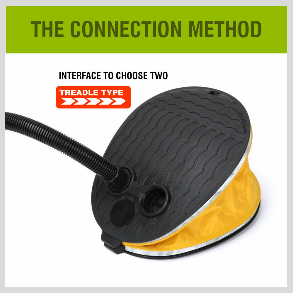 Portable Foot Air Pump Balloon Bed Boat Ball Inflator Party Accessories Blower 6