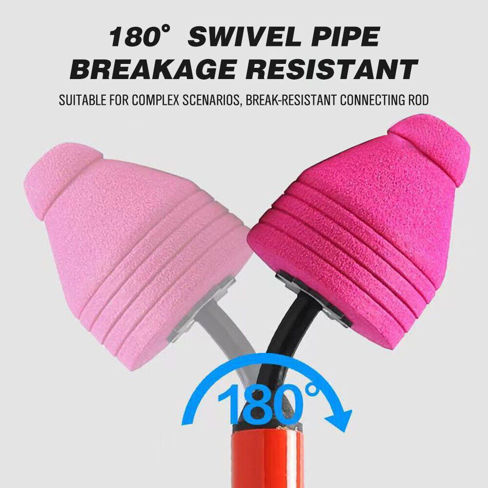 62cm High Pressure Toilet Unblock Toilet Pipe Plunger Bathrooms floor Drains 4