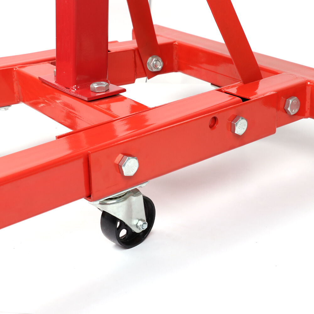 900kg Engine Stand Heavy Duty Industrial Workshop Cars Auto Crane Hoist 3