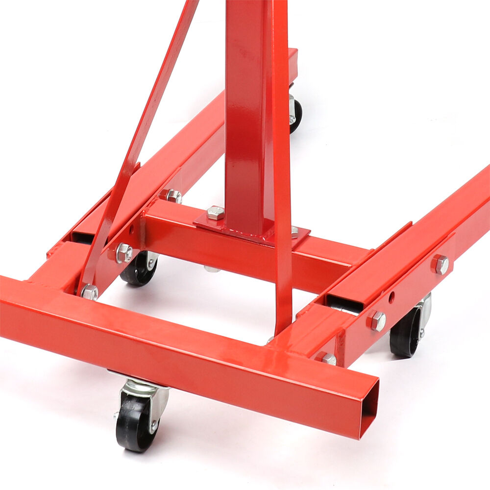 900kg Engine Stand Heavy Duty Industrial Workshop Cars Auto Crane Hoist 6