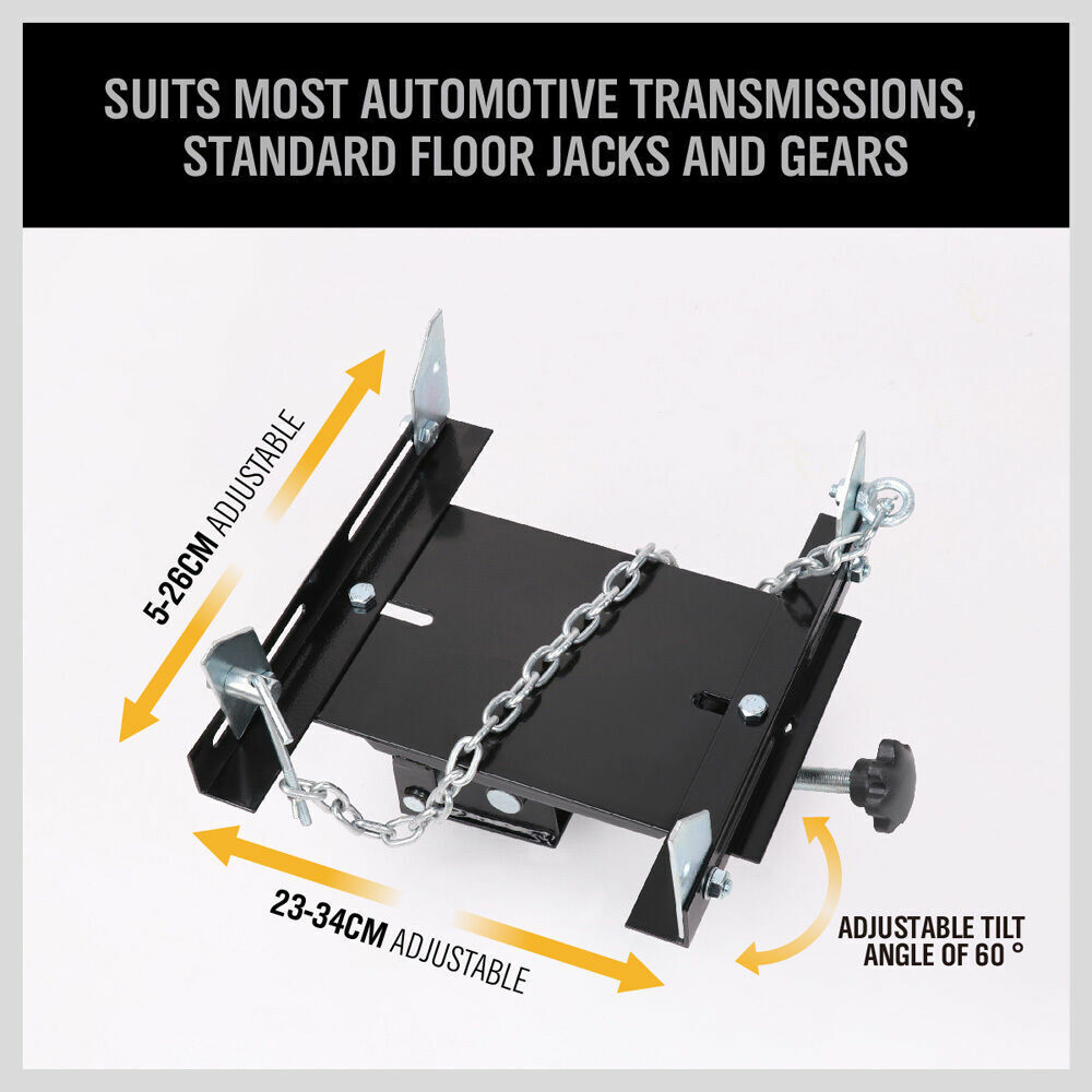 Transmission Jack Adapter Gearbox Removal Adaptor 500KG Loading Automotive Tool 3