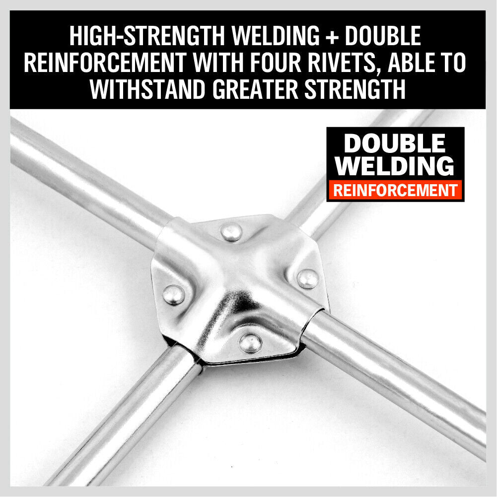 20” Wheel Brace Spanner 4-way Cross Wrench Car Tyre Nut 17 19 21 23mm Socket 5
