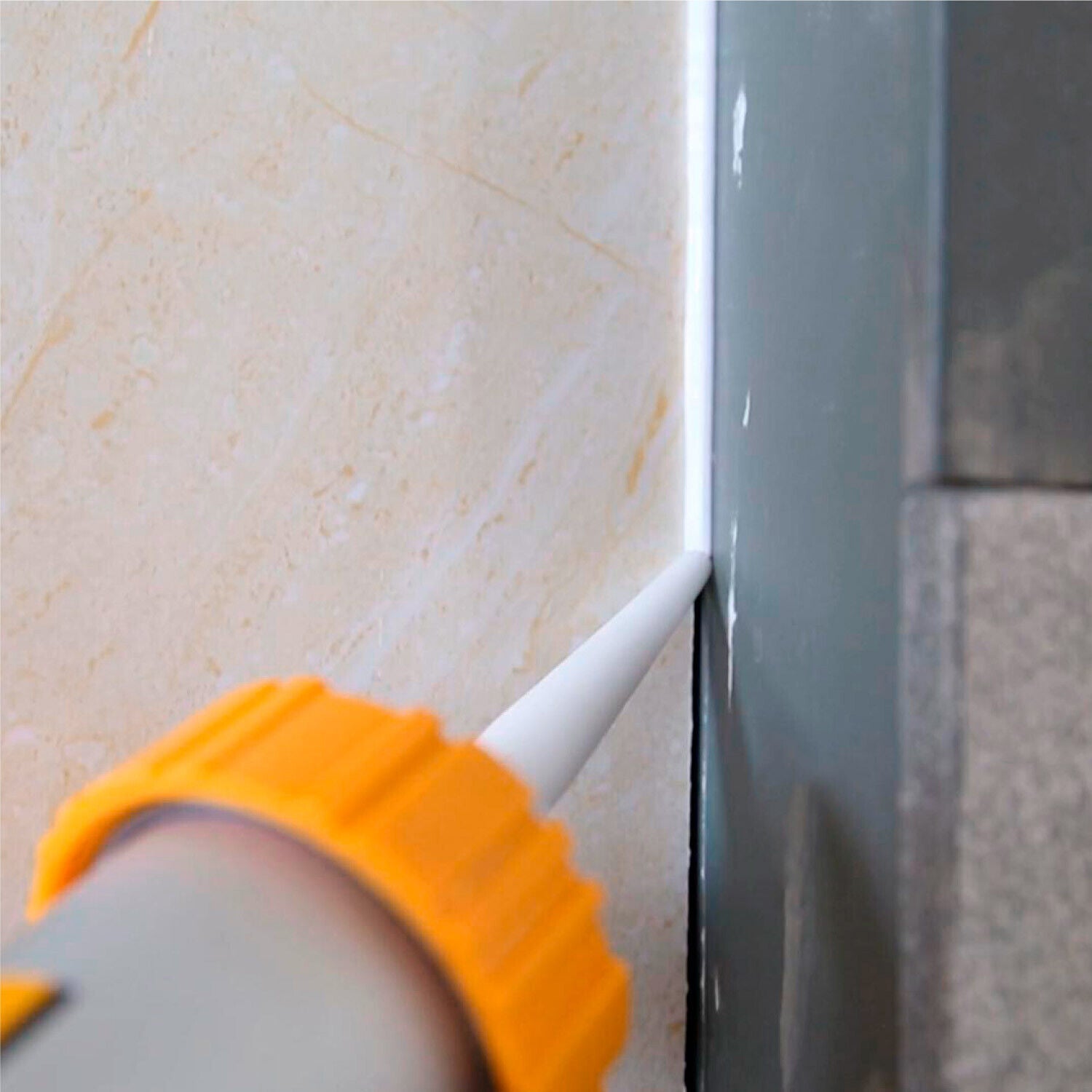 INGCO Aluminum Caluking Gun 9" Sausage Sealing Silicone Sealant Glue 9