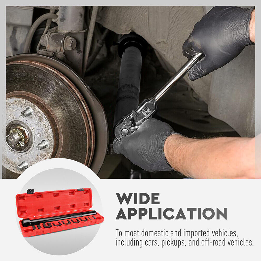 SEDY Inner Tie Rod Removal Tool Kit 1/2 Inch Drive Tube Inner Tie Rods Vehicle 4