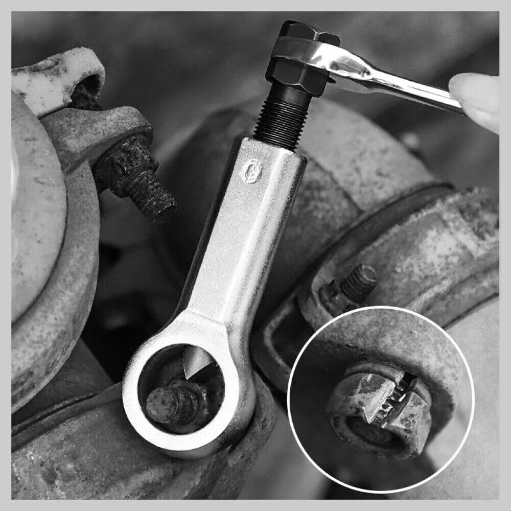 SEDY 4Pcs Metal Nut Splitter Kit Pressure Nut Cracker Remover Extractor Tool 9