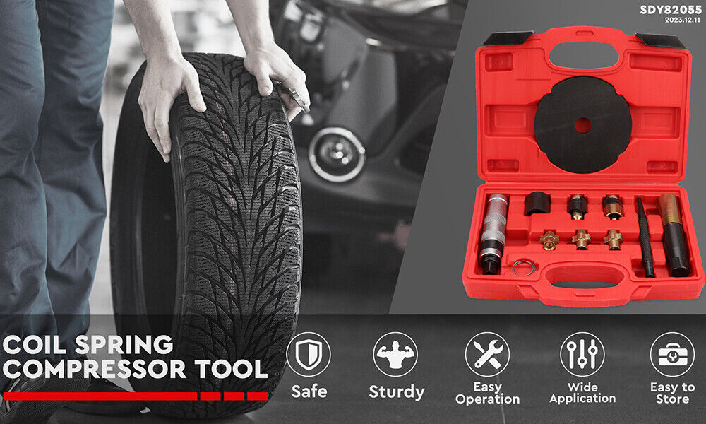 SEDY 10Pc Wheel Lock Removal Tool Kit Wheel Locking Nut Key Remover Kit With Box 3
