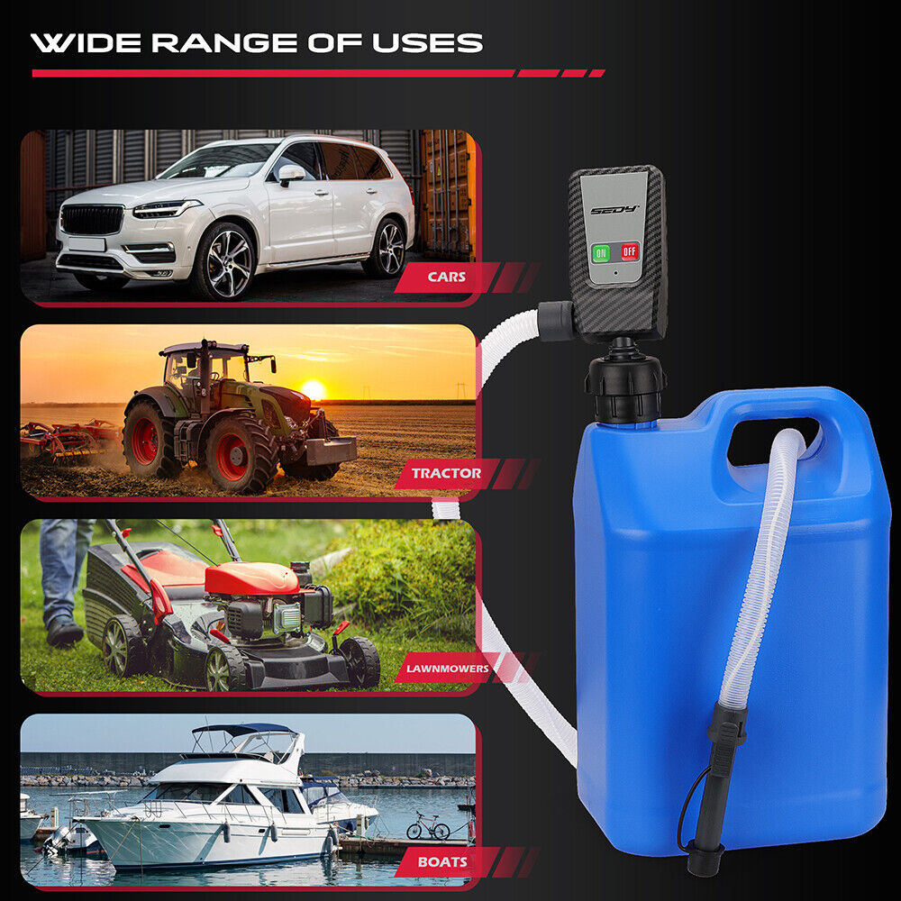 Multipurpose Fuel Transfer Pump Battery Powered Gasoline Hose Transfer Pump Au 5