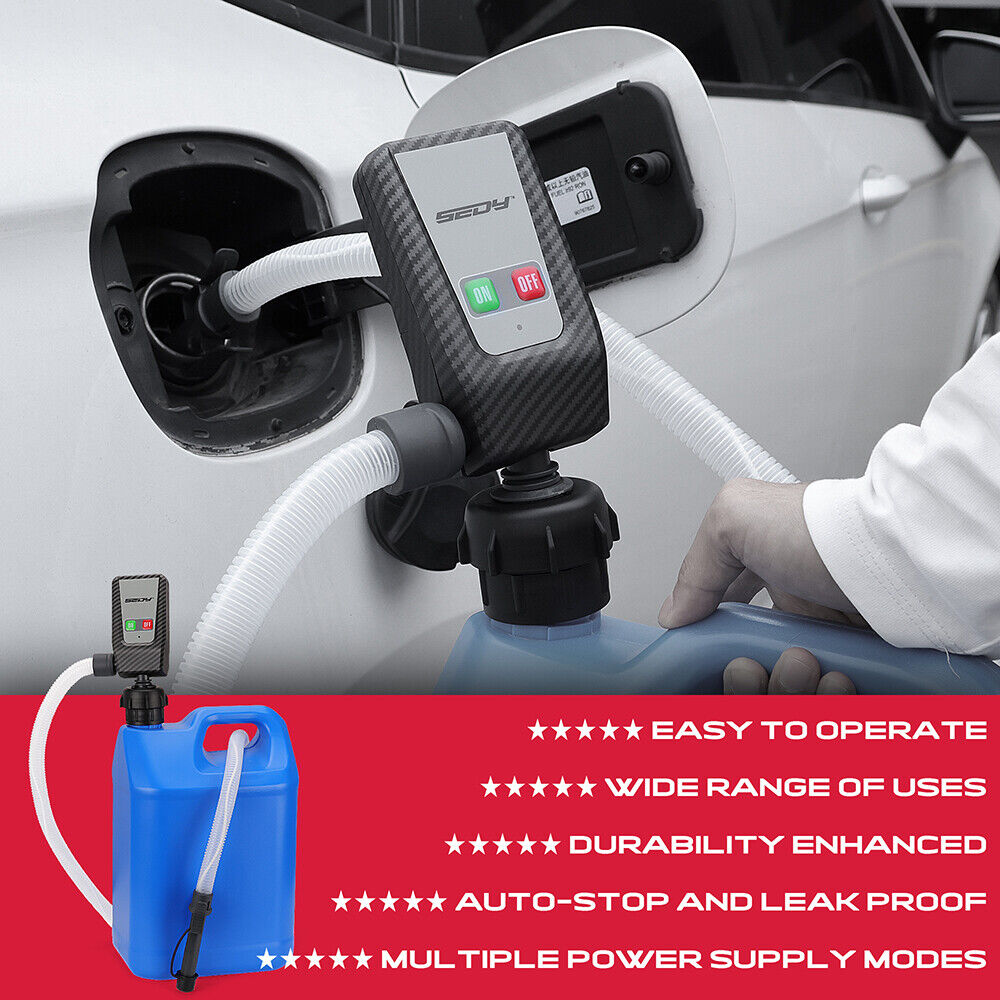 Multipurpose Fuel Transfer Pump Battery Powered Gasoline Hose Transfer Pump Au 8