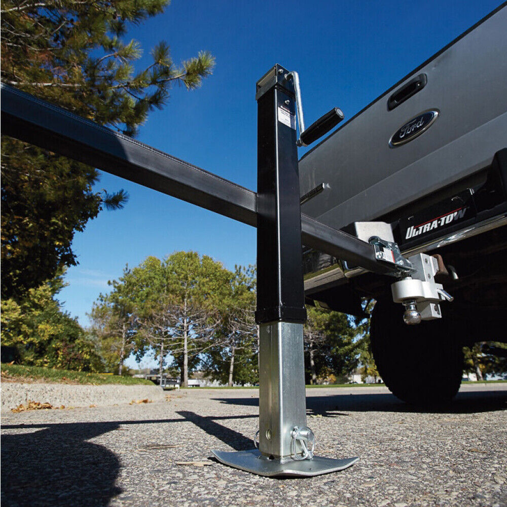 4x Trailer Caravan Canopy Jack Leg Stand Heavy Duty 3175KG 7000lbs Side Handle 10