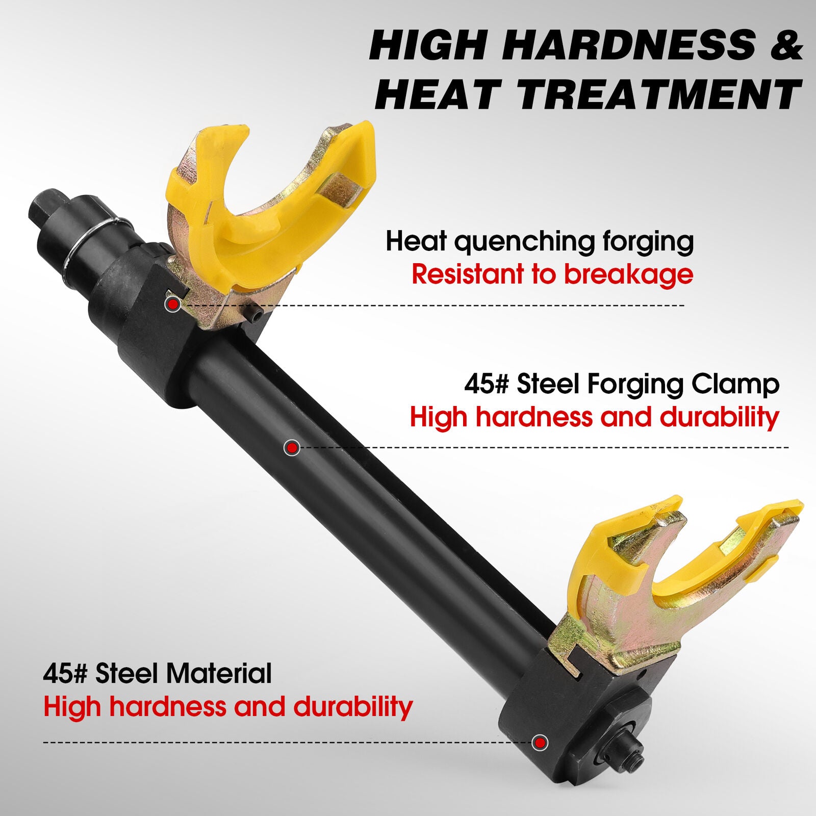 HORUSDY 4500Kg Macpherson Strut Coil Spring Compressor Dumper Extractor Tool 6