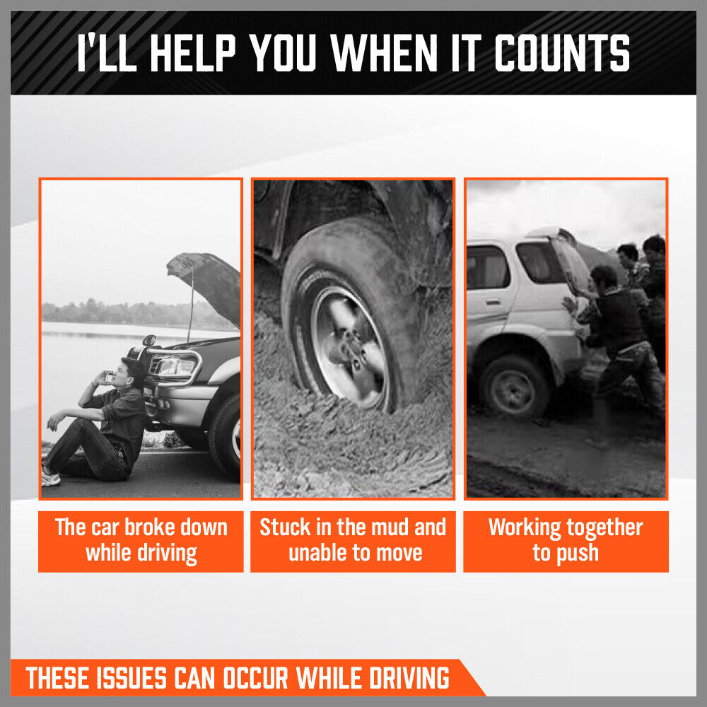 3Pcs 2 Ton Trailer Hitch 186cm Heavy Duty Tow Bar 4wd Trailer Spring Buffer Au 7