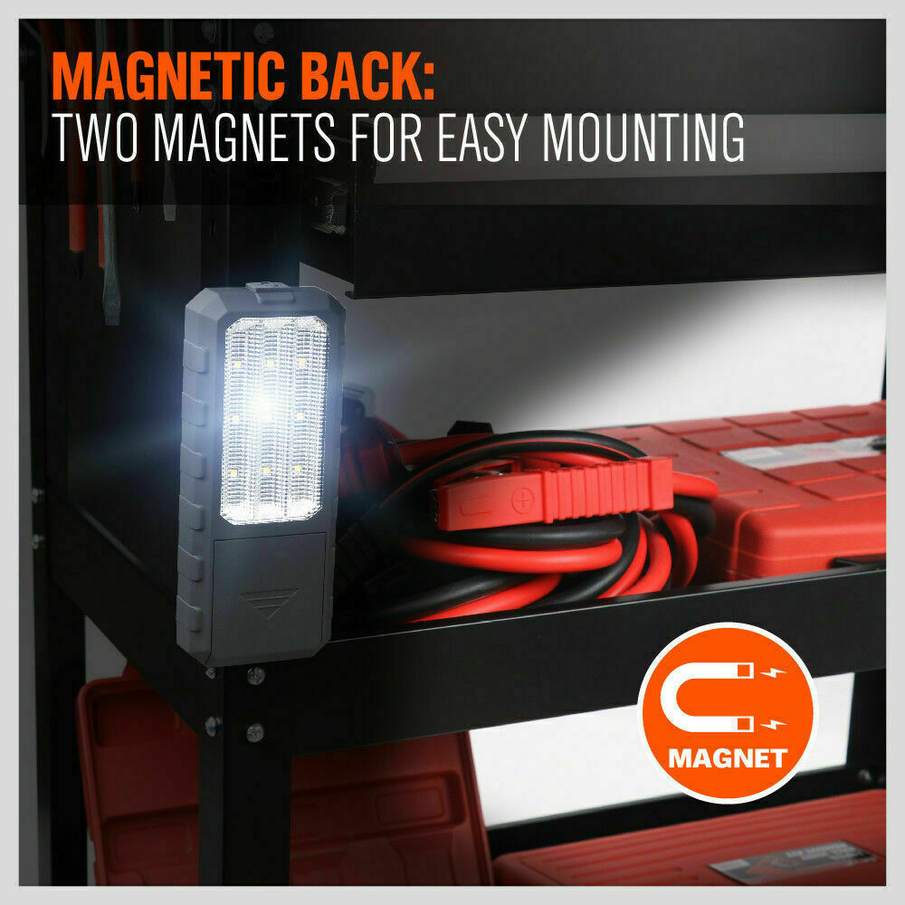 LED Light Camping Portable Magnetic Garage Work Auto Repair Torch Super Bright 7