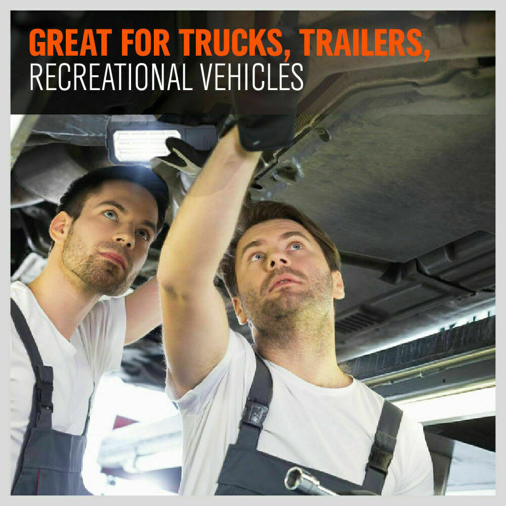 LED Light Camping Portable Magnetic Garage Work Auto Repair Torch Super Bright 9