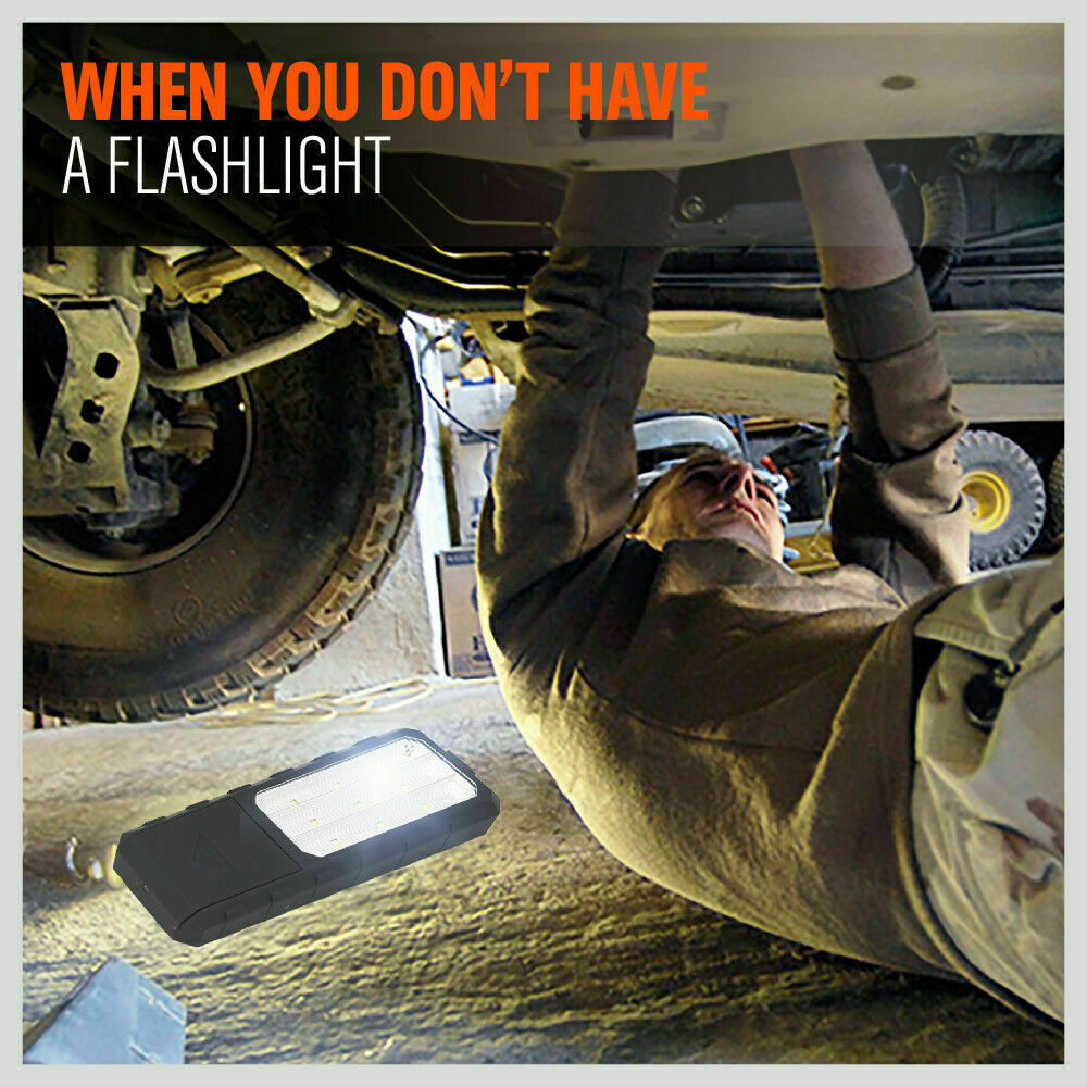 LED Light Camping Portable Magnetic Garage Work Auto Repair Torch Super Bright 10