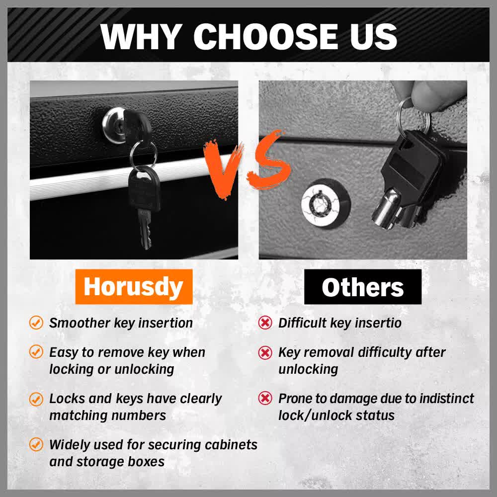 Black Tool Box 7 Drawer Chest Cabinet Trolley Toolbox Garage Storage Lockable Brake 6