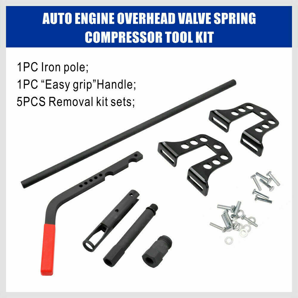 Overhead Valve Spring Compressor Universal Tool Kit OHC OHV Petrol Diesel Engine 3