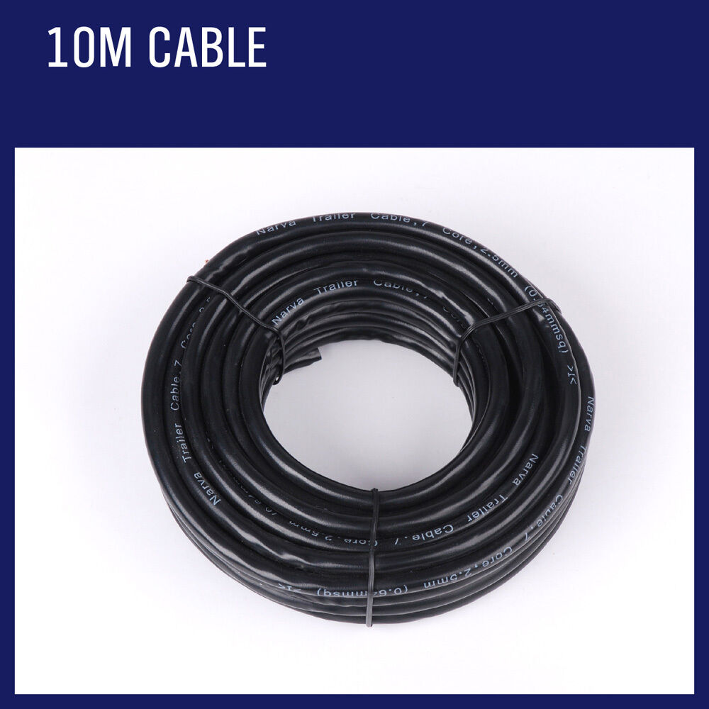 10M X 5 Core Wire Cable Trailer Cable Automotive Boat Caravan Truck Coil V90 PVC 4