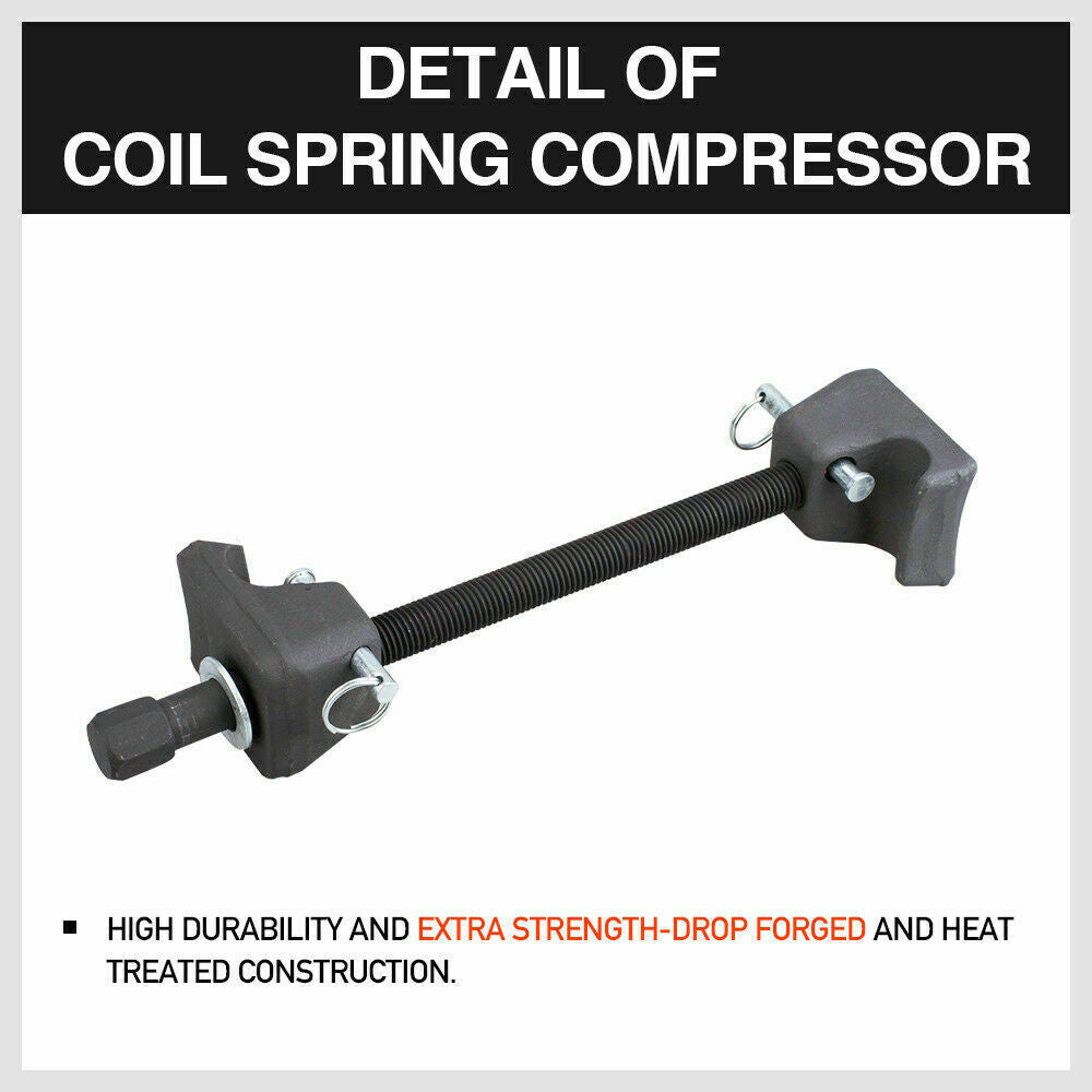 2Pc Heavy Duty Coil Spring Compressor Clamp Car Truck Shocker Struts Replace 3