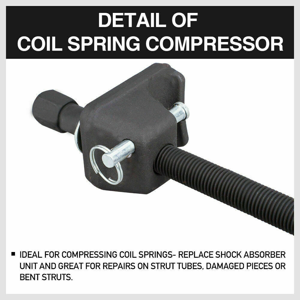 2Pc Heavy Duty Coil Spring Compressor Clamp Car Truck Shocker Struts Replace 4