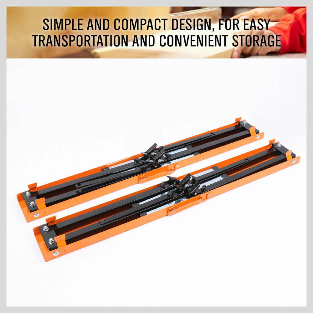 4Pc Mastercraft Sawhorse Metal Folding Non-slip Surface Saw Horse 120KG Capacity 10