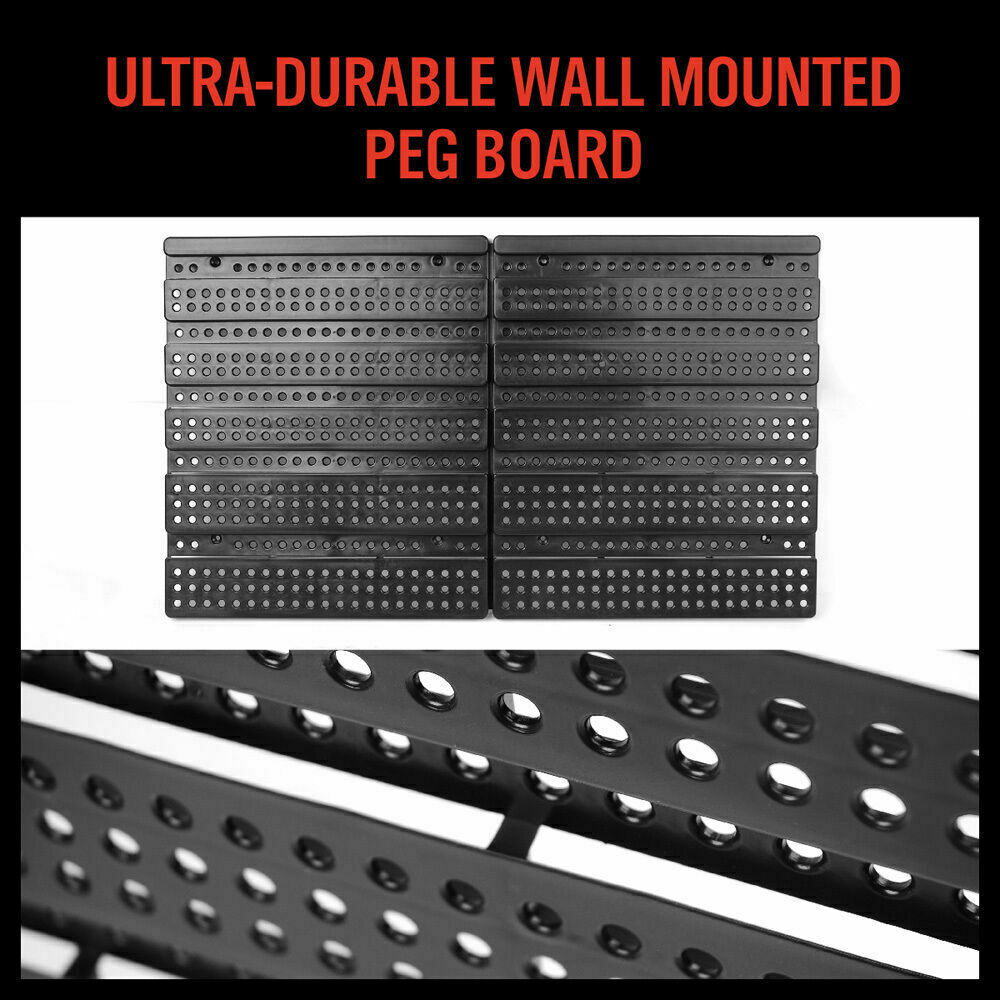 30 Bins Tool Storage Wall Mounted Organiser Parts Garage Workshop Box Heavy Duty 8