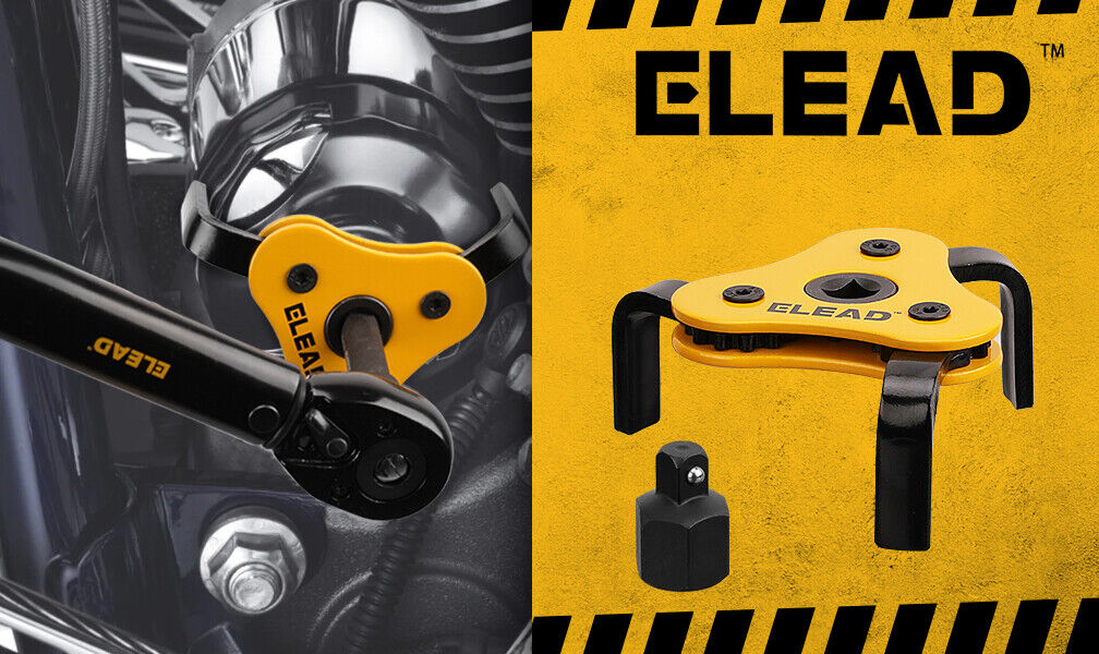 ELEAD Oil Filter Wrench Set Adjustable Oil Filter Removal Tool Automotive Use 3