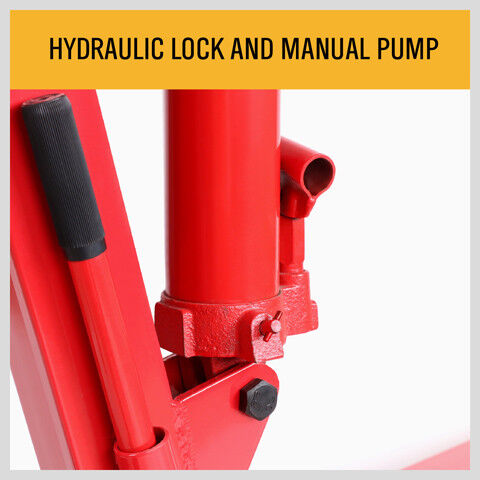 2-Ton Hydraulic Engine Crane Foldable Hoist Stand for Mobile Garage Lifting- Workshop Essential 4