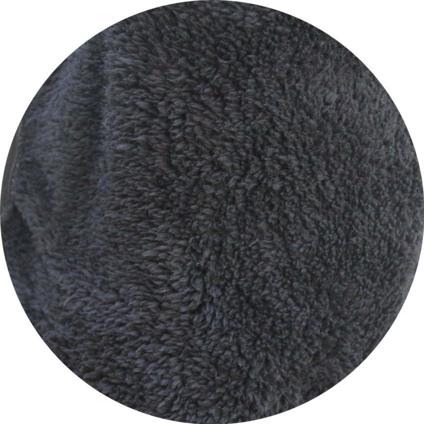 Men's Thick Zip Up Hooded Hoodie w Winter Sherpa Fur Jumper Coat Jacket Sweater, Dark Grey, M 3