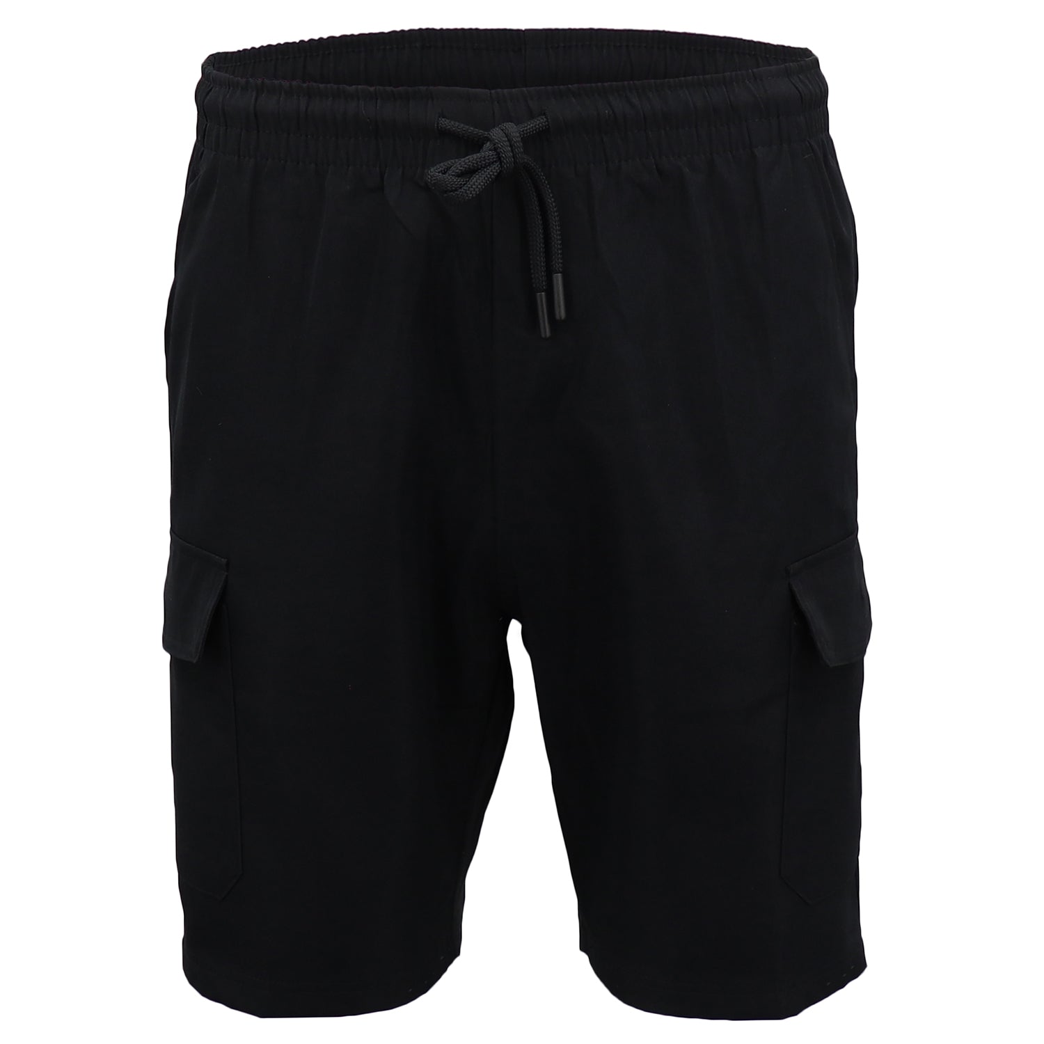 Men's Cargo Shorts 4 Pockets Cascual Work Trousers Active Pants Elastic Waist, White, XL 6