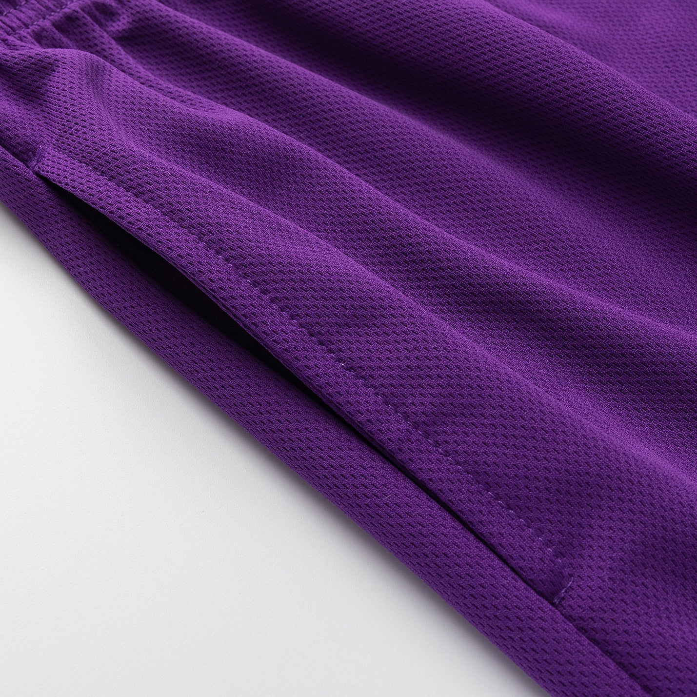 Men's Basketball Sports Shorts Gym Jogging Swim Board Boxing Sweat Casual Pants, Purple - Los Angeles 6, L 4
