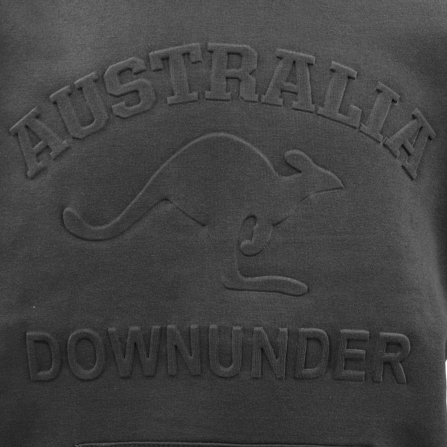 Adult Australia Day Pullover Hoodie 3D Downunder Kangaroo Souvenir Jumper Jacket, Navy, XS 4