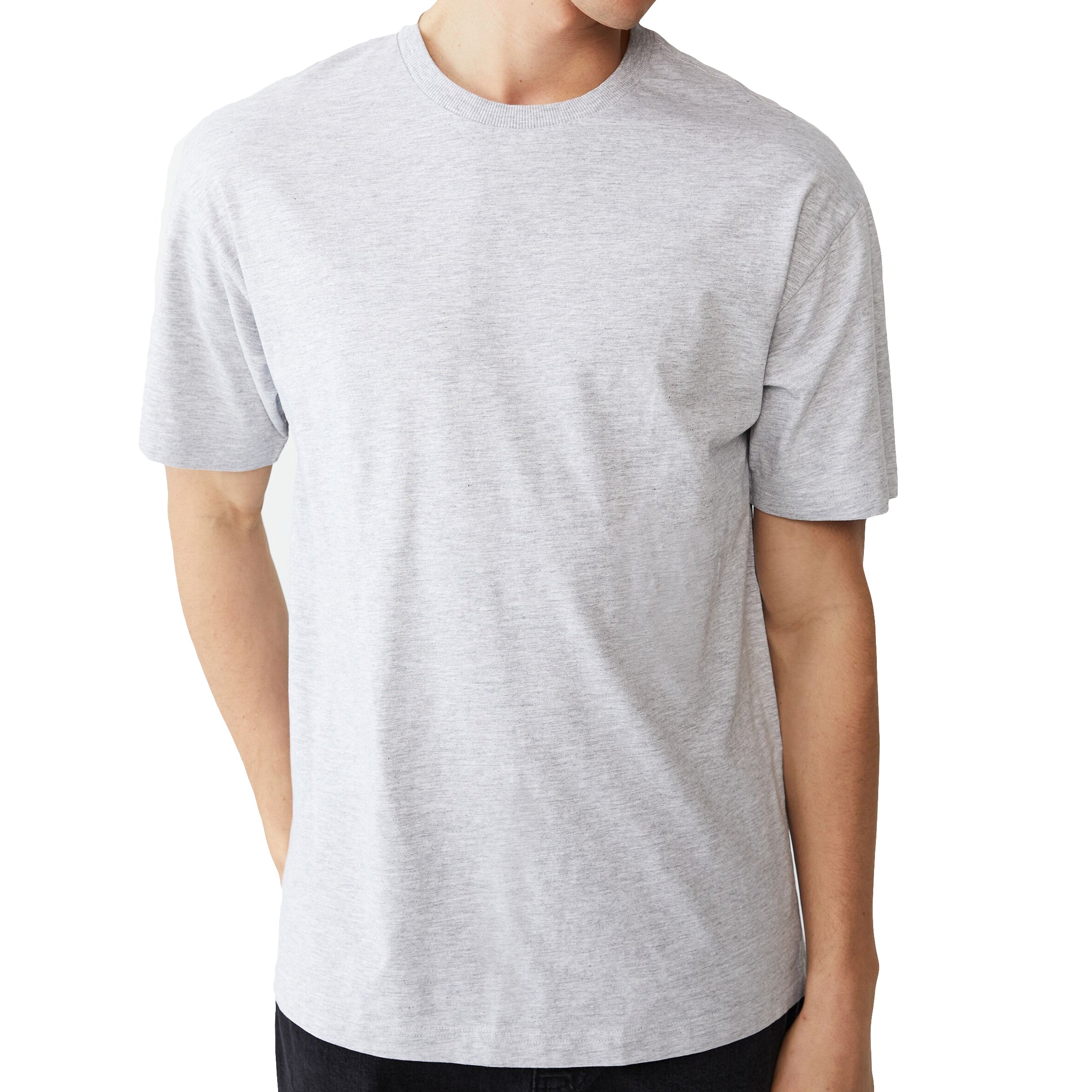 Adult 100% Cotton T-Shirt Unisex Men's Basic Plain Blank Crew Tee Tops Shirts, Green, S 7