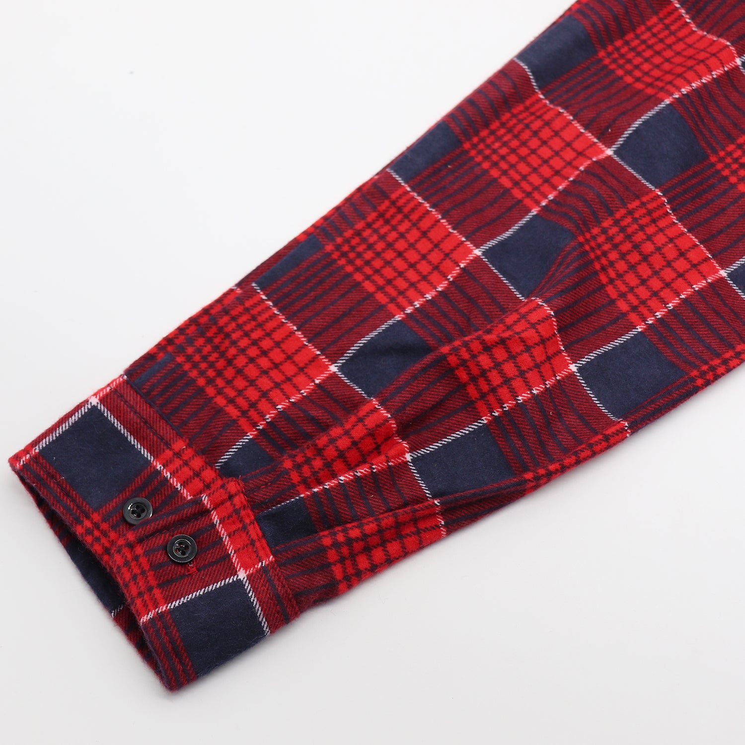 Men's 100% Cotton Flannelette Shirt Long Sleeve Plaid Check Flannel w Pockets, Crimson Tide Plaid, XL 6