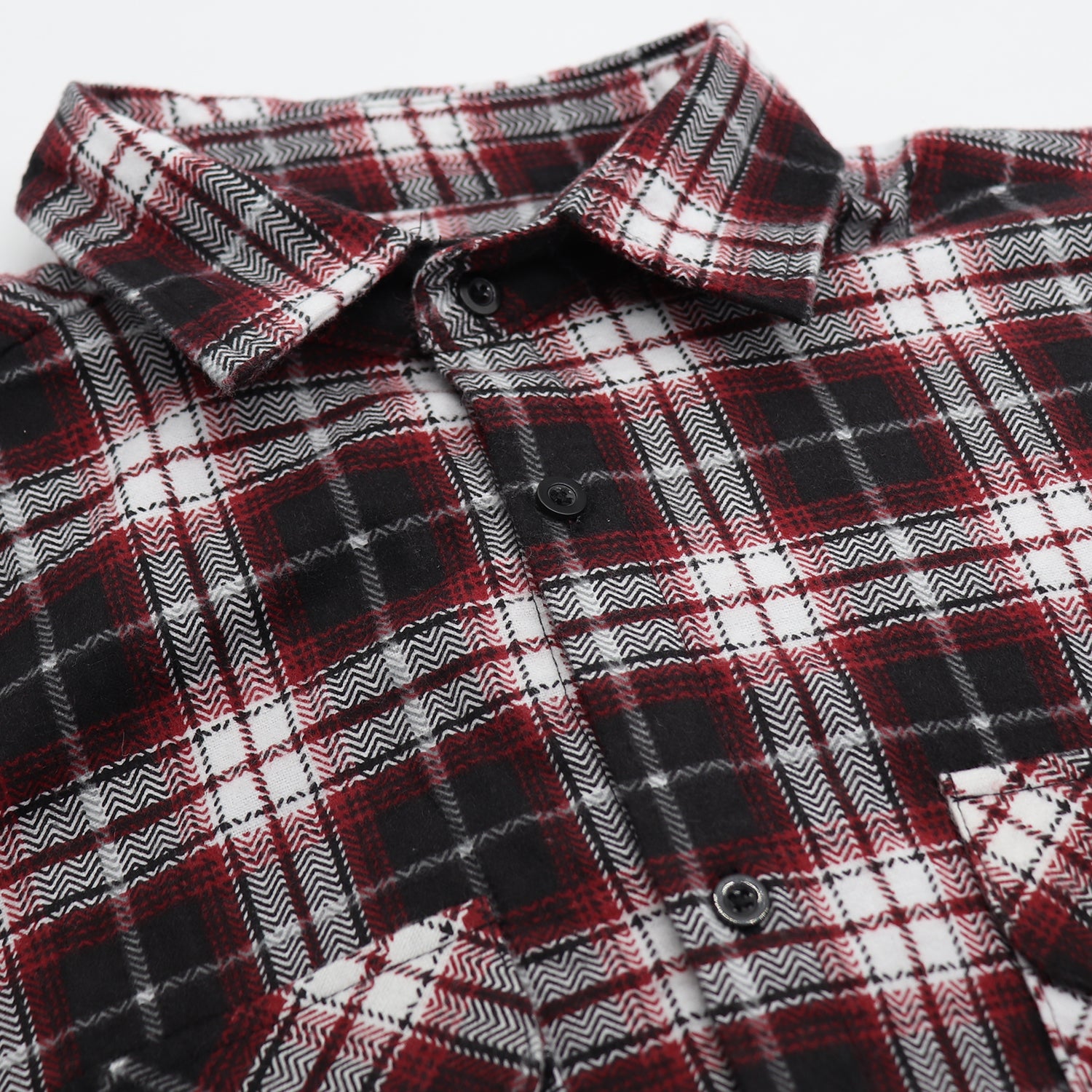 Men's 100% Cotton Flannelette Shirt Long Sleeve Plaid Check Flannel w Pockets, Vintage Ash Plaid, XL 4