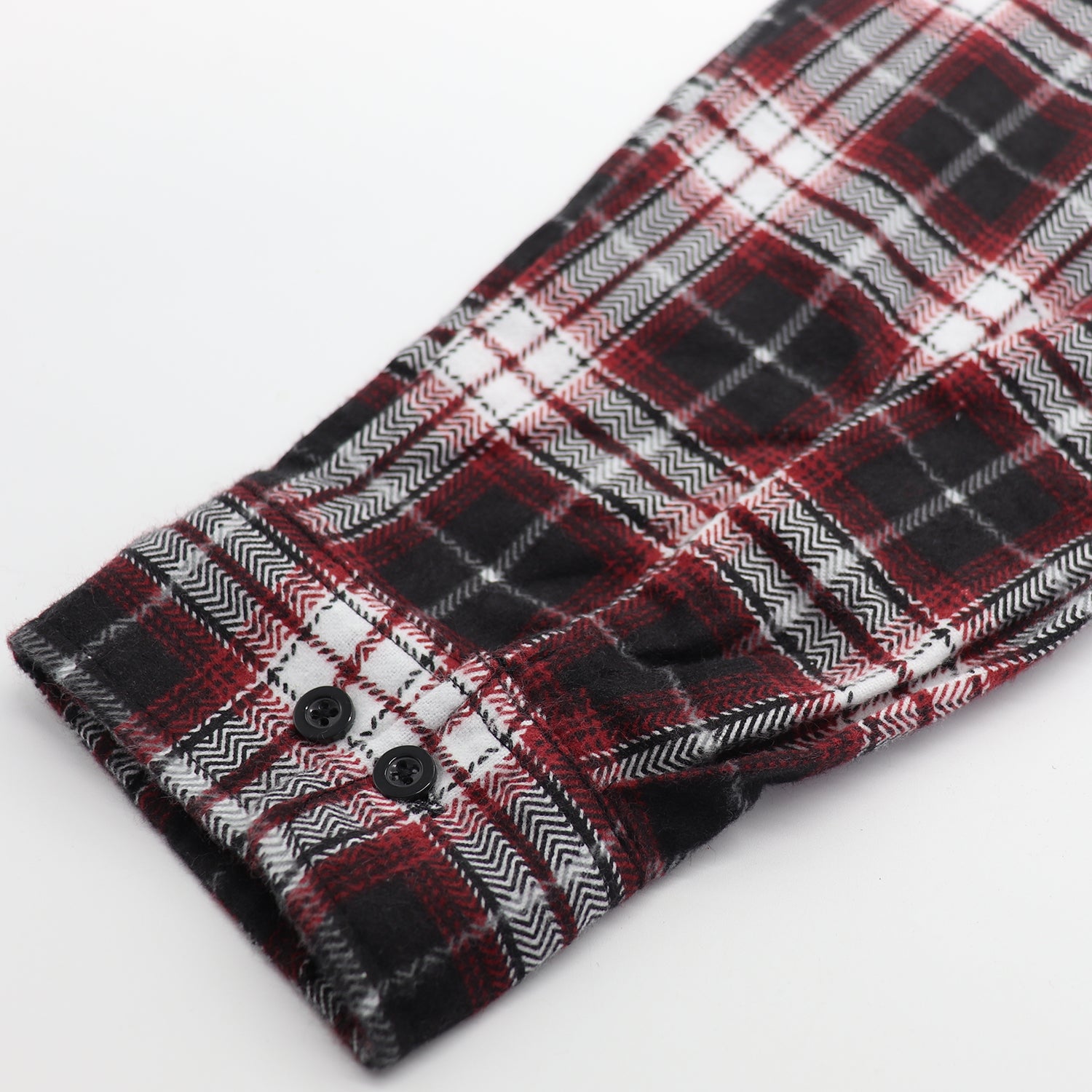 Men's 100% Cotton Flannelette Shirt Long Sleeve Plaid Check Flannel w Pockets, Vintage Ash Plaid, XL 6