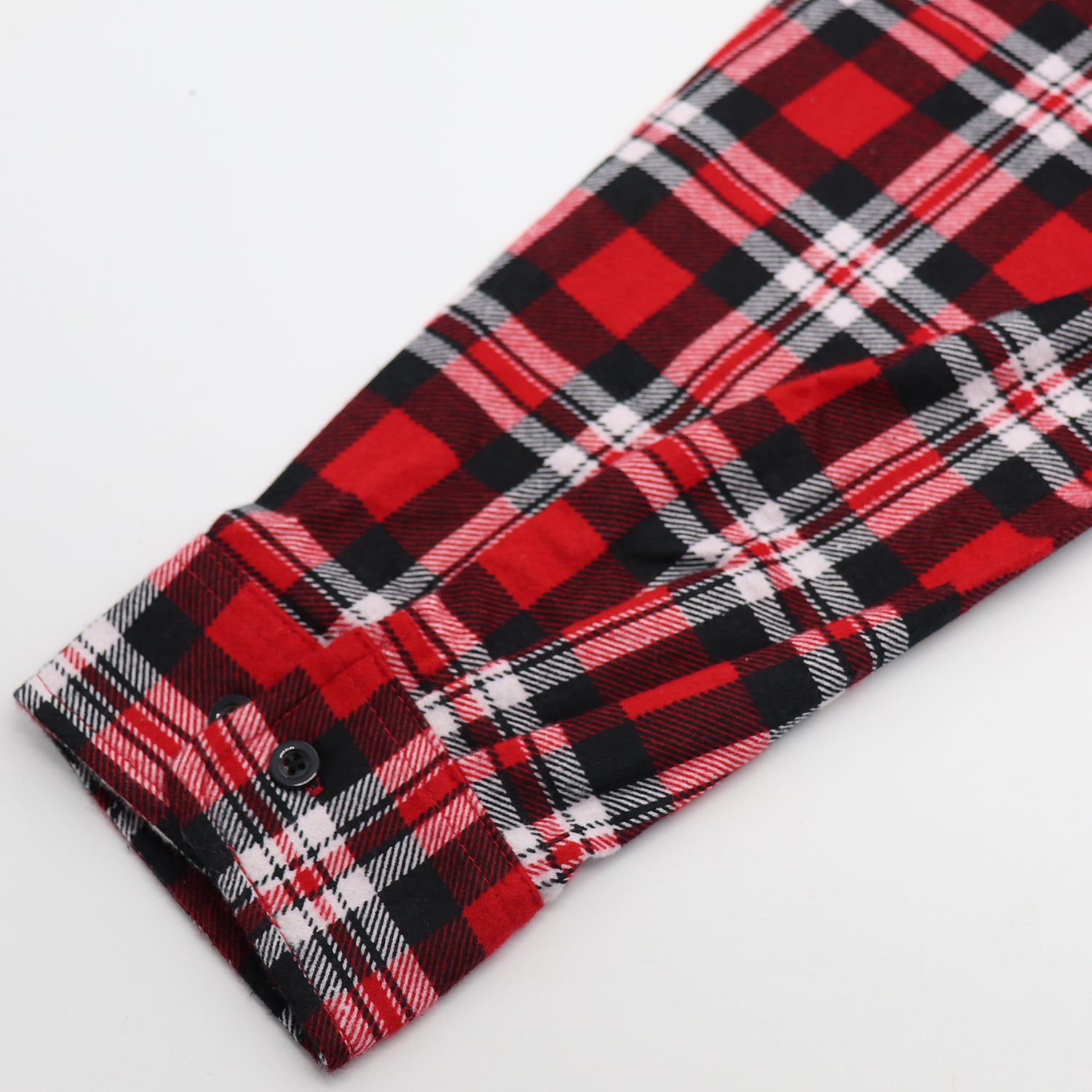 Men's 100% Cotton Flannelette Shirt Long Sleeve Plaid Check Flannel w Pockets, Crimson Knight Plaid, 3XL 6