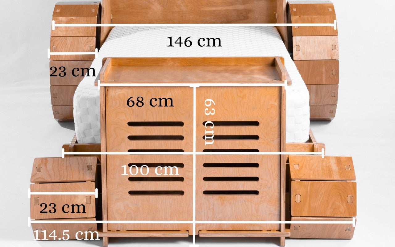 Lumina bed frame suite 4