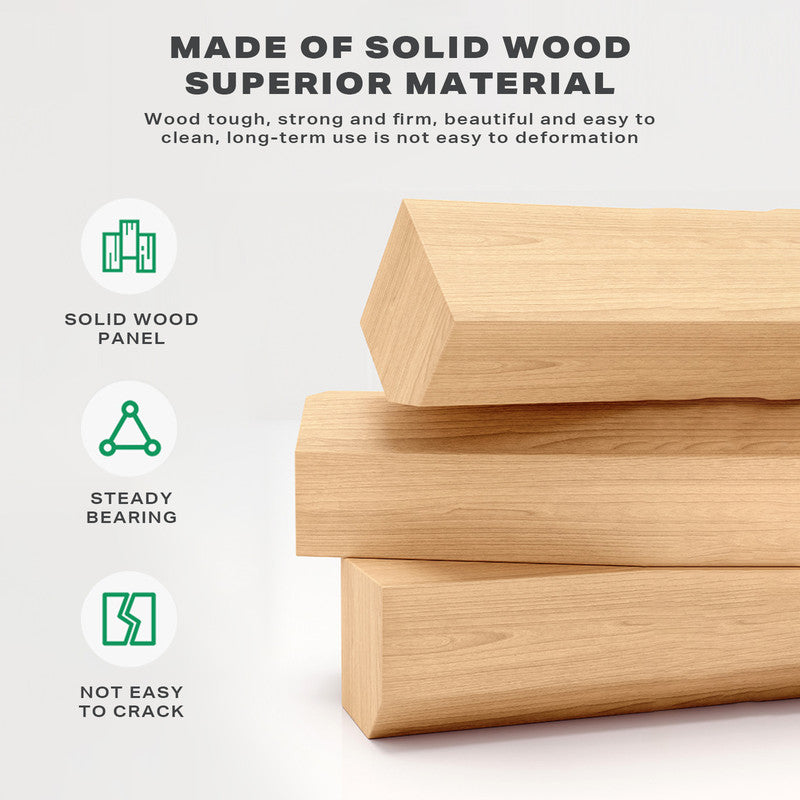 1.4M Solid Wood Dining Table Square Dining Table Dining Table Kitchen Furniture 3