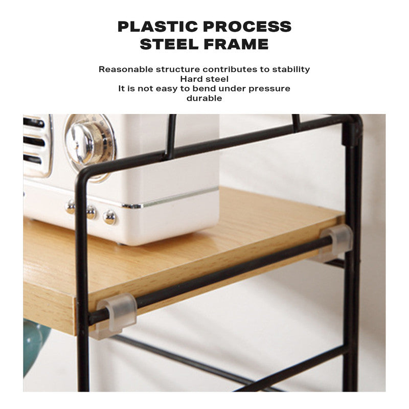 Desktop Storage Rack Bookshelf  Office 4