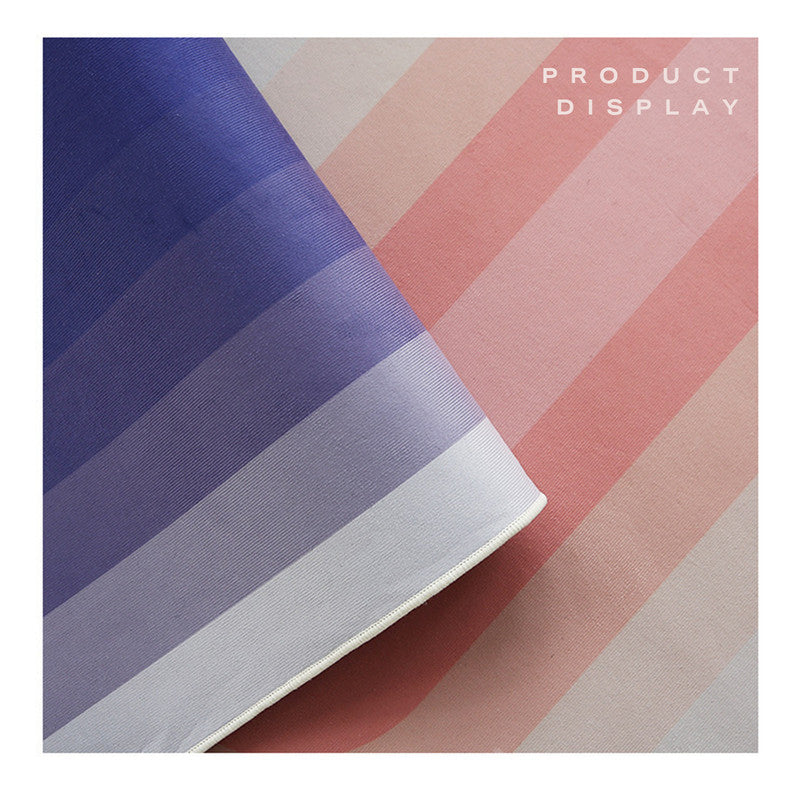 Modern minimalist gradient non-slip carpet rug 5