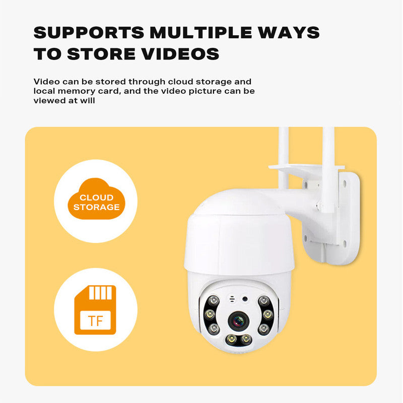 1080P Full HD Wireless Wifi IP Camera Home Security LED Bulb Lamp Light Camera 5