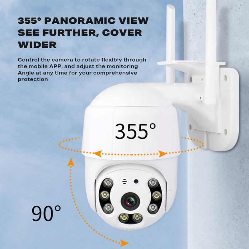 1080P Full HD Wireless Wifi IP Camera Home Security LED Bulb Lamp Light Camera 9