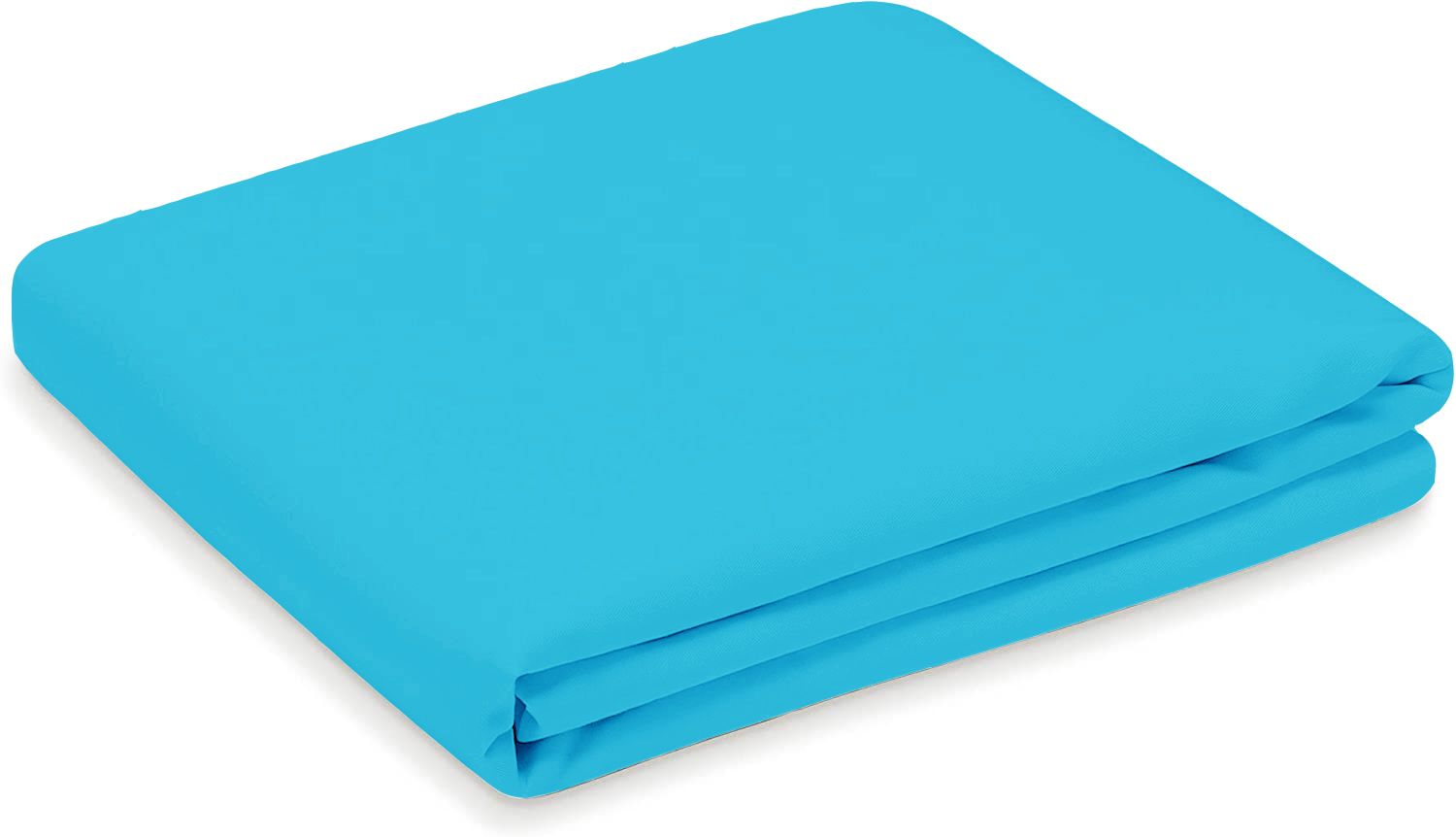 1000TC Premium Ultra Soft Body Pillowcase - Light Blue 3